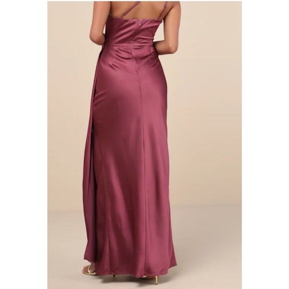 Lulus Signature Elegance Mauve Purple Gown Size XS MSRP$99 - Picture 2 of 8